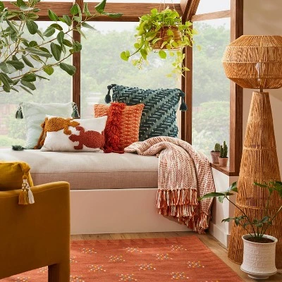 Space Dyed Woven Throw Blanket With Tassels - Opalhouse™ Designed With Jungalow™ 3 Space Dyed Woven Throw Blanket With Tassels - Opalhouse™ Designed With Jungalow™