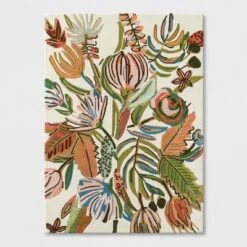 Floral Wool Tufted Area Rug Pink/White - Opalhouse™ -Opalhouse Shop GUEST 31188344 1764 41c8 b8db cf880ff73088