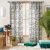 1pc 50"x84" Light Filtering Limu-Limu Leaf Jacquard Curtain Panel Gray - Opalhouse™ Designed With Jungalow™ -Opalhouse Shop GUEST 421dc9b8 44ac 4840 a1f4 2563587244d5