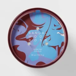 28oz Glass Sandalwood Rose Candle Burgundy - Opalhouse™ -Opalhouse Shop GUEST 44dfd8e3 508e 4243 a6bb 4bb1c2bed4a3