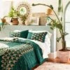 Full/Queen Printed Comforter & Sham Set Teal - Opalhouse™ Designed With Jungalow™ -Opalhouse Shop GUEST 62c0d119 3b39 4e0a bc51 14fae64ad22e