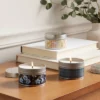 12.15oz Tin Gift Set Silver With Embossed Lid Blue Candle - Opalhouse™ -Opalhouse Shop GUEST 91f32ea4 10f7 495c 8e69 e1750bc786de
