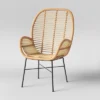 Lily Rattan Armchair With Metal Legs - Assembly Required - Opalhouse™ -Opalhouse Shop GUEST afbf21b8 b34d 49d3 8cec e60254d7c3d4