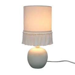 Small Table Lamp With Fringe Shade Off-White (Includes LED Light Bulb) - Opalhouse™ Designed With Jungalow™ -Opalhouse Shop GUEST b032319a c7f7 464d ab2a a2536f5698f3