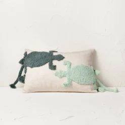Two Lizard Punch Needle Lumbar Throw Pillow - Opalhouse™ Designed With Jungalow™ 11 Two Lizard Punch Needle Lumbar Throw Pillow - Opalhouse™ Designed With Jungalow™ -Opalhouse Shop GUEST b928f6a8 8ca3 4efd 8799 466299a95a4e