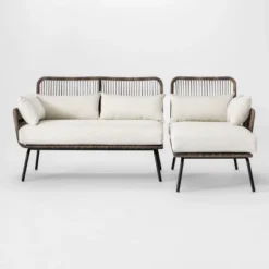 Latigo Patio Sectional Gray/Brown/Linen - Opalhouse™ -Opalhouse Shop GUEST d4b1765d 3cc1 40d8 be28 d2caf30cb830