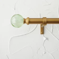Faux Jade Ball Curtain Rod Brass - Opalhouse™ Designed With Jungalow™ -Opalhouse Shop GUEST d7507ef0 fa5a 4b13 920f 0c72746f2e61