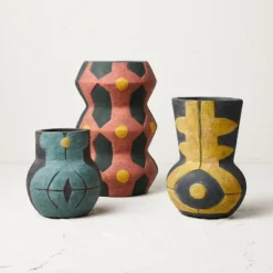 Medium Geo Pattern Vase Yellow - Opalhouse™ Designed With Jungalow™ 7 Medium Geo Pattern Vase Yellow - Opalhouse™ Designed With Jungalow™ -Opalhouse Shop GUEST ffdfb76e 4af7 4a2f bf54 eb82c22ddd07 1